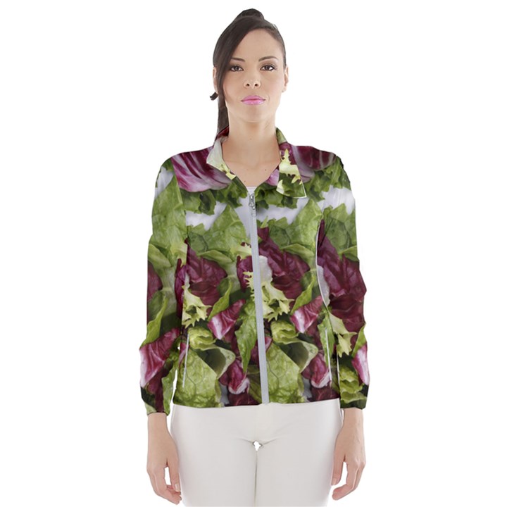 Salad Lettuce Vegetable Windbreaker (Women)