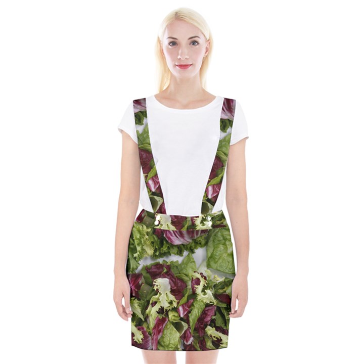 Salad Lettuce Vegetable Braces Suspender Skirt