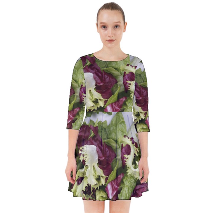 Salad Lettuce Vegetable Smock Dress