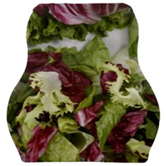 Salad Lettuce Vegetable Car Seat Velour Cushion  by Sapixe