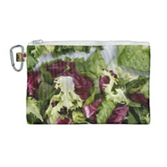 Salad Lettuce Vegetable Canvas Cosmetic Bag (large) by Sapixe