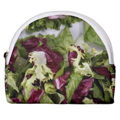 Salad Lettuce Vegetable Horseshoe Style Canvas Pouch by Sapixe