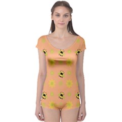 Bee A Bug Nature Wallpaper Boyleg Leotard  by Sapixe