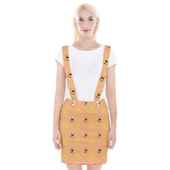 Bee A Bug Nature Wallpaper Braces Suspender Skirt by Sapixe