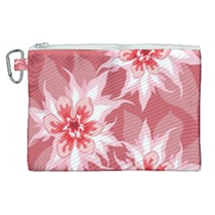 Flower Leaf Nature Flora Floral Canvas Cosmetic Bag (xl) by Sapixe