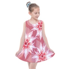 Flower Leaf Nature Flora Floral Kids  Summer Dress by Sapixe