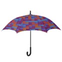 Squares Background Geometric Modern Hook Handle Umbrellas (Small) View3