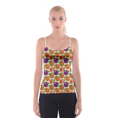 Fruit Tree Salad Pattern Spaghetti Strap Top by emilyzragz