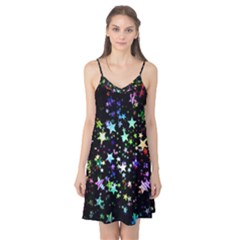 Christmas Star Gloss Lights Light Camis Nightgown by Sapixe