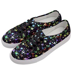 Christmas Star Gloss Lights Light Women s Classic Low Top Sneakers by Sapixe