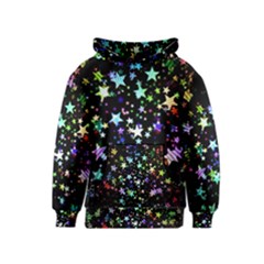 Christmas Star Gloss Lights Light Kids  Pullover Hoodie by Sapixe