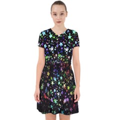 Christmas Star Gloss Lights Light Adorable In Chiffon Dress