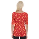 Pattern Stars Multi Color Wide Neckline Tee View2