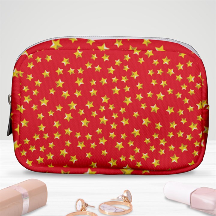 Pattern Stars Multi Color Make Up Pouch (Small)