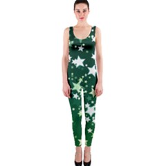 Christmas Star Advent Background One Piece Catsuit by Sapixe