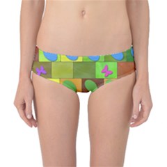 Easter Egg Happy Easter Colorful Classic Bikini Bottoms by Sapixe