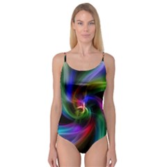 Abstract Art Color Design Lines Camisole Leotard  by Sapixe