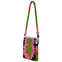 Plant Flower Flowers Design Leaves Multi Function Travel Bag