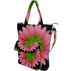 Plant Flower Flowers Design Leaves Shoulder Tote Bag