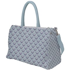 Sparkly Diamond Pattern Duffel Travel Bag