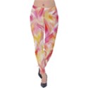 Pretty Painted Pattern Pastel Velvet Leggings View1