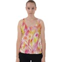 Pretty Painted Pattern Pastel Velvet Tank Top View1