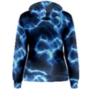 Electricity Blue Brightness Bright Women s Pullover Hoodie View2