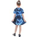 Electricity Blue Brightness Bright Kids  Sailor Dress View2