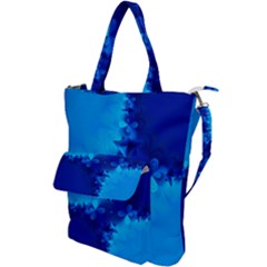 Background Course Gradient Blue Shoulder Tote Bag