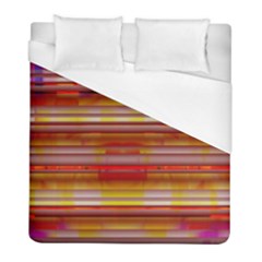 Abstract Stripes Color Game Duvet Cover (full/ Double Size) by Sapixe