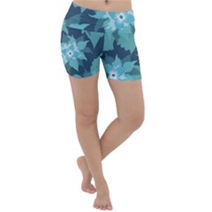 Graphic Design Wallpaper Abstract Lightweight Velour Yoga Shorts