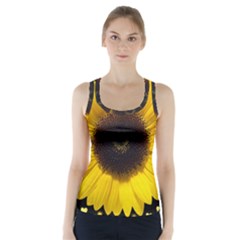 Flowers Hearts Heart Racer Back Sports Top by Sapixe