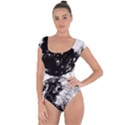 moon and the stars pattern Short Sleeve Leotard  View1