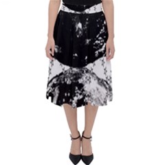 Moon And The Stars Pattern Classic Midi Skirt by flipstylezfashionsLLC