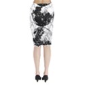 moon and the stars pattern Midi Wrap Pencil Skirt View2