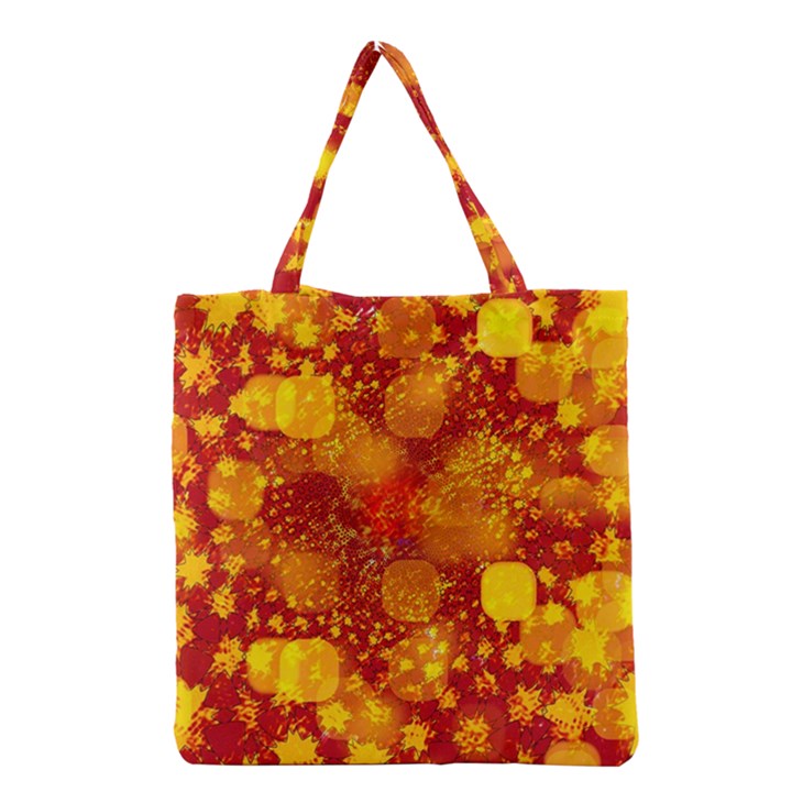 Christmas Star Advent Background Grocery Tote Bag