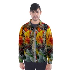 Flower Color Nature Plant Crafts Windbreaker (men) by Sapixe