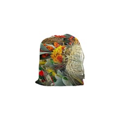 Flower Color Nature Plant Crafts Drawstring Pouch (xs) by Sapixe