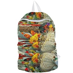 Flower Color Nature Plant Crafts Foldable Lightweight Backpack by Sapixe