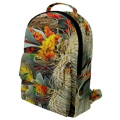 Flower Color Nature Plant Crafts Flap Pocket Backpack (small) by Sapixe