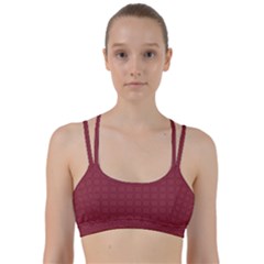 Pattern Background Texture Line Them Up Sports Bra by Sapixe