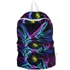 Abstract Art Color Design Lines Foldable Lightweight Backpack by Sapixe