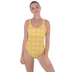 Pattern Background Texture Yellow Bring Sexy Back Swimsuit by Sapixe