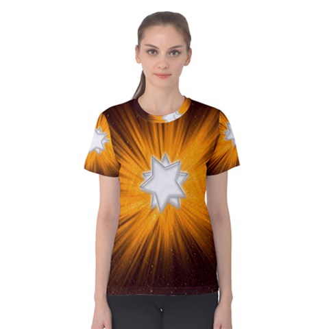 Star Universe Space Galaxy Cosmos Women s Cotton Tee by Sapixe