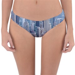 Manhattan New York City Reversible Hipster Bikini Bottoms by Sapixe