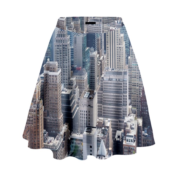 Manhattan New York City High Waist Skirt