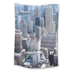 Manhattan New York City Large Tapestry by Sapixe