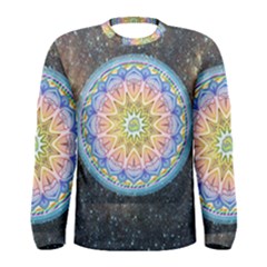 Mandala Cosmos Spirit Men s Long Sleeve Tee by Sapixe