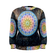 Mandala Cosmos Spirit Women s Sweatshirt by Sapixe