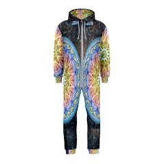 Mandala Cosmos Spirit Hooded Jumpsuit (kids) by Sapixe